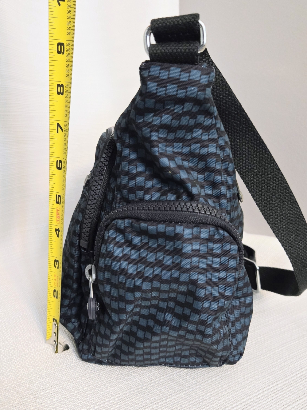 Kipling Gabbie Sm Crossbody Purse Bag Multi Zip Pockets Adjustable Strap - Picture 3 of 12